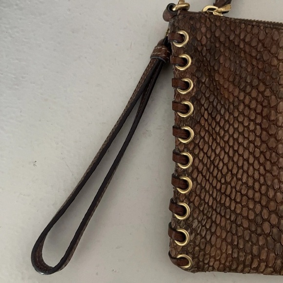 Prada Pitone Python Clutch - Picture 5 of 8